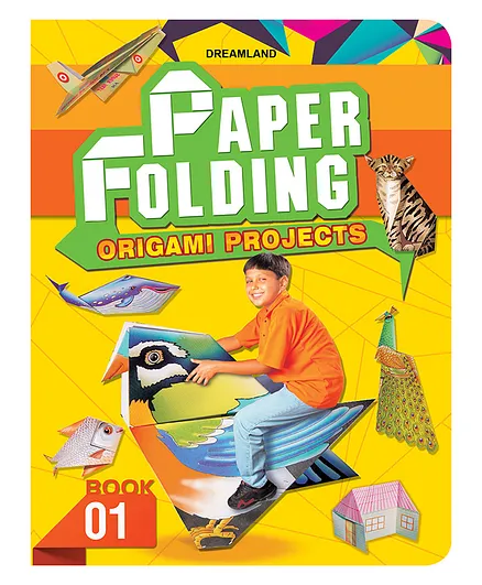 Dreamland Paper Folding Origami Book 1 with Illustrated Printed Origami Sheets, 64 Pages
