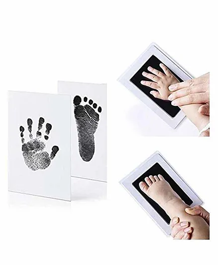 Mold Your Memories Baby Hand and Foot Ink Imprint Kit - Black