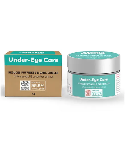 earthBaby Under Eye Dark Circle Remover Cream, Certified 99.5% Natural origin - 30g