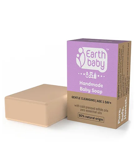 earthBaby Natural Handmade Baby Soap - 100 gm
