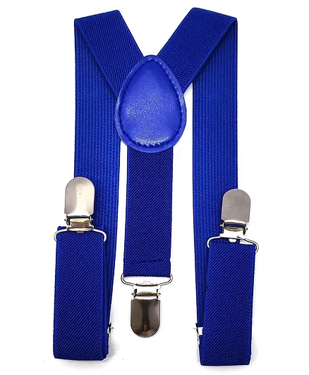 Kid-O-World Solid Suspender - Royal Blue