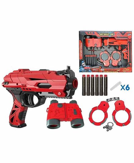 Yamama High Speed Toy Gun Set - Red 