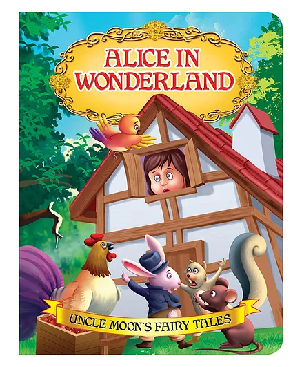 Dreamland Alice in Wonderland Story Book with Colourful Pictures for Children -16 pages Uncle Moon Series (Uncle Moon's Fairy Tales)