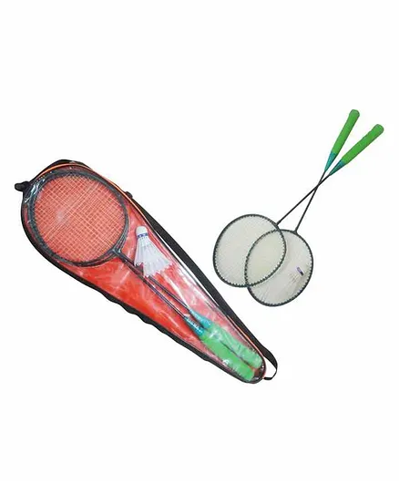 Wasan Badminton Racquet Set - Green