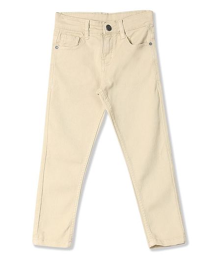 beige color jeans