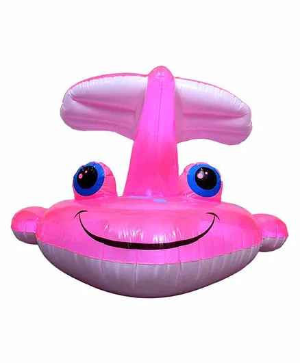 EZ Life Inflatable Dolphin Swimming Ring - Pink