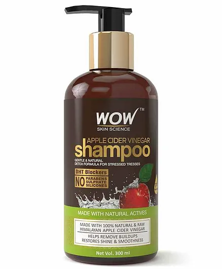 Wow Skin Science Apple Cider Vinegar Shampoo 300 Ml Online In India Buy At Best Price From Firstcry Com