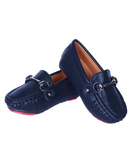 black horsebit loafers