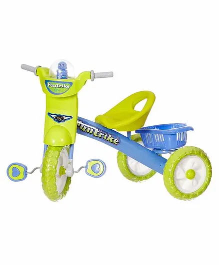 Dash Deluxe Tricycle with Music & Light - Green