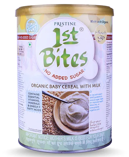 Pristine 1st Bites Wheat No Added Sugar - 400 gm
