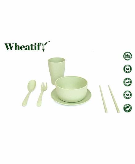 Wheatify Multi Piece Soup Set - Green