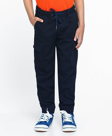 jogger pants navy blue