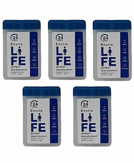 Envirolife Gadget Disinfectant Pocket Spray Pack of 5 - 20 ml Each