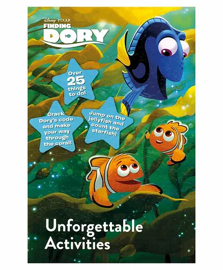 Parragon Disney Pixar Finding Dory Unforgettable Activities Book - English 