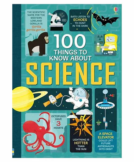 Usborne 100 Things To Know About Science Book - English