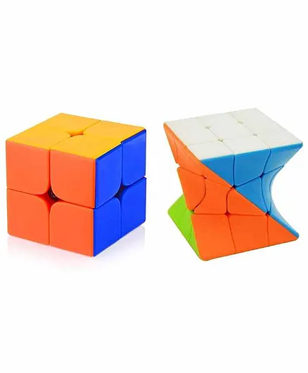 VWorld Rubix Cube Pack of 2 - Red Yellow