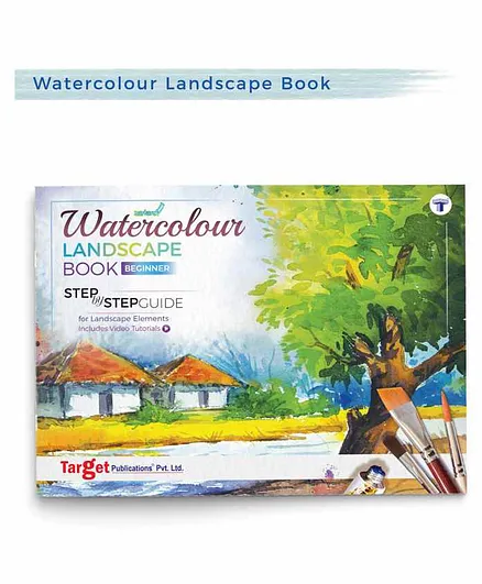 Target Publications Landscape Watercolour Painting Book - English