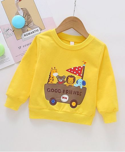 yellow friends sweatshirt