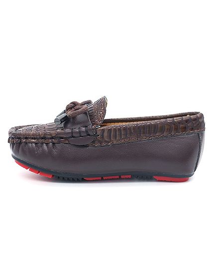 crocodile skin loafers