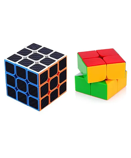 Enorme High Speed Rubic Cubes Pack of 2 - Multicolor