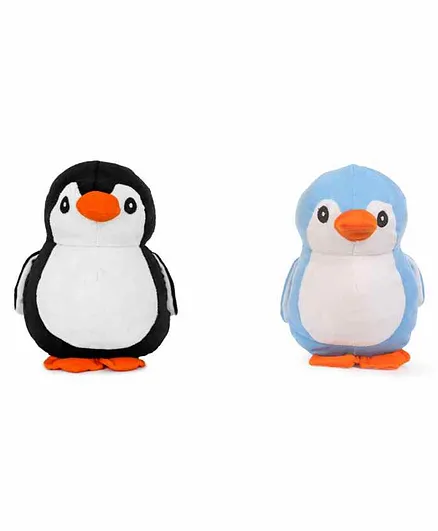 Deals India Penguin Soft Toy Blue Black Pack of 2 - Height 25 cm