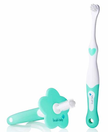 baby toothbrush and comb set