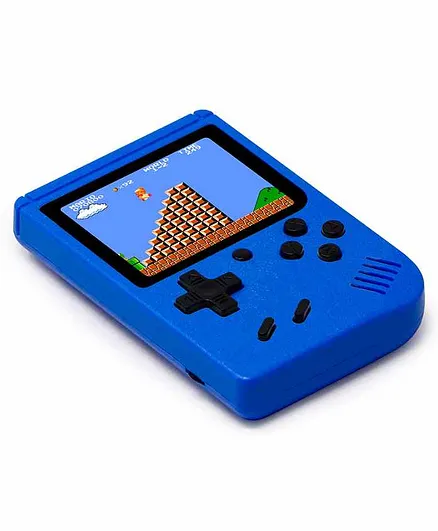 Fiddlerz Handheld Game Console 400 Video Games -Blue