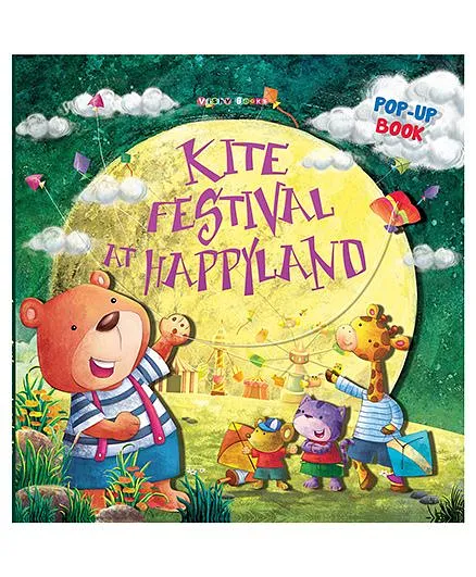 Kite Festival at Happyland Pop-up Book - English