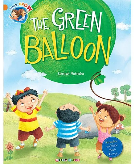 The Green Balloon Story Book - English