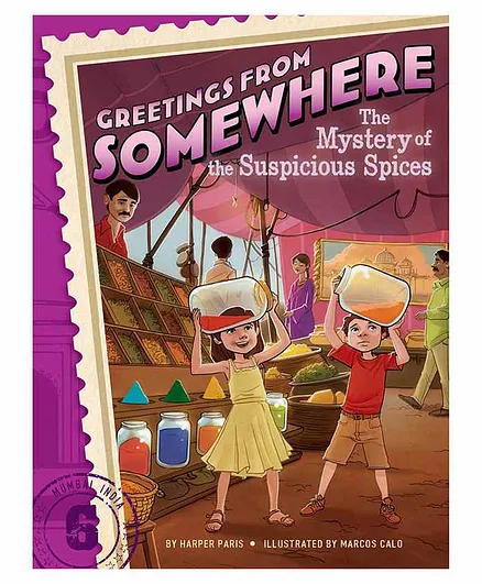 Simon & Schuster The Mystery of the Suspicious Spices Book  - English