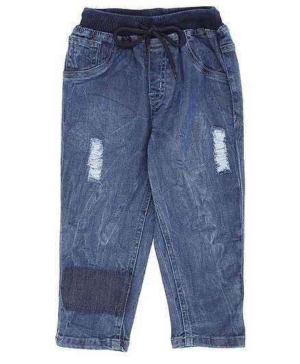 baby distressed jeans