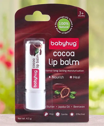 Babyhug Cocoa Lip Balm - 4.5 gm