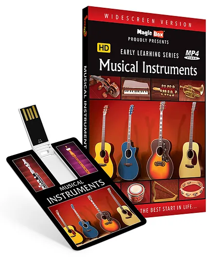 Inkmeo USB Memory Stick Musical Instruments - English
