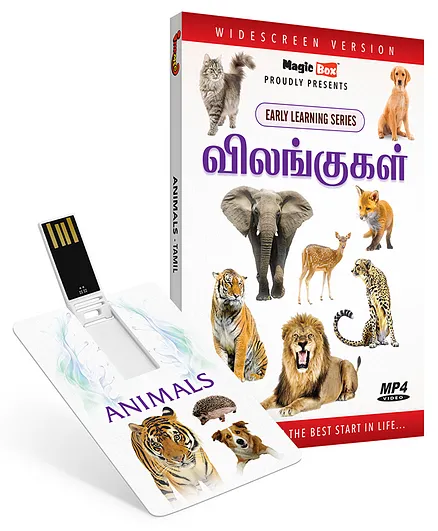 Inkmeo Movie Card Animals 8GB High Definition MP4 Video USB Memory Stick -  Tamil Online in India, Buy at Best Price from  - 8476784