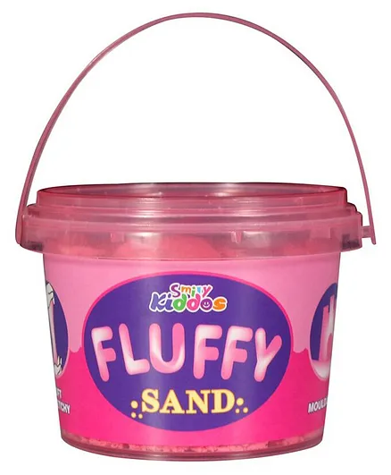 Smily Kiddos Fluffy Kinetic Sand Pink - 300 gm
