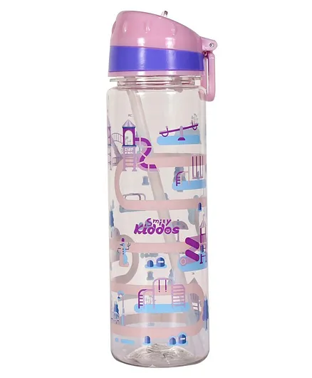 Smily Kiddos Water Bottle Printed - 680 ml