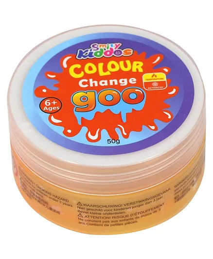 Smily Kiddos Colour Change Slime Orange - 7.5 gm