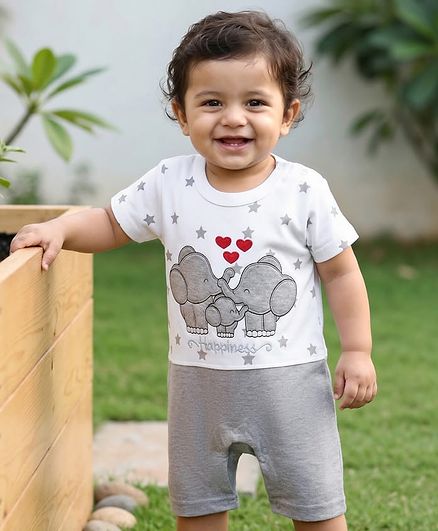 Babyhug 100% Cotton Half...