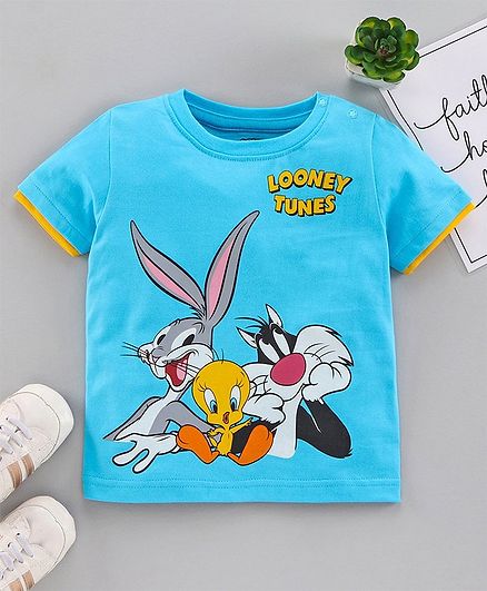 Baby Boys /& Baby Girls Looney Toons Casual T-Shirt Shorts 3 Set 6-9 Months
