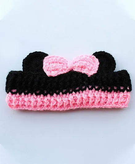 Woonie Bow Headband - Pink