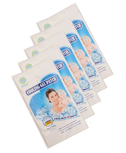 Yellow Bee Cooling Gel Patch - Pack of 5