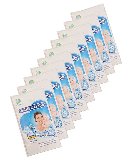 Yellow Bee Cooling Gel Patch - Pack of 10