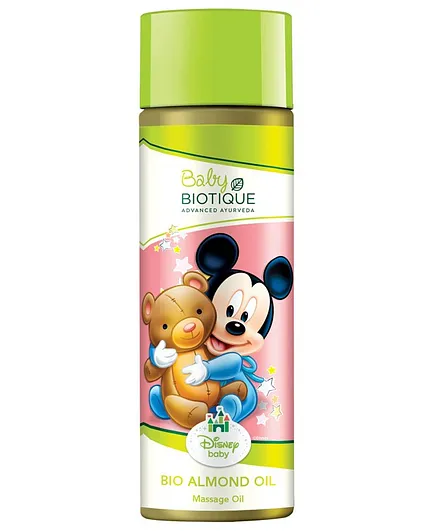 Baby Biotique Mickey Mouse Bio Almond Massage Oil - 200 ml