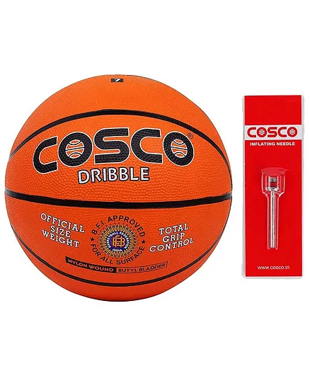 Cosco Dribble Basket Balls Size 6 - Orange