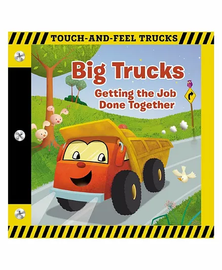 Big Trucks A Touch and Feel  Book - English