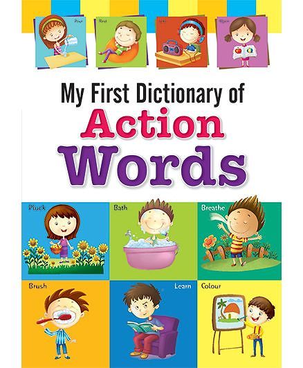Macaw My First Dictionary Of Action Words English Online In India Buy At Best Price From Firstcry Com