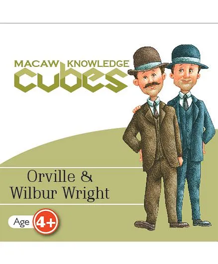 Macaw Scientist Cube - Orville & Wright Brothers
