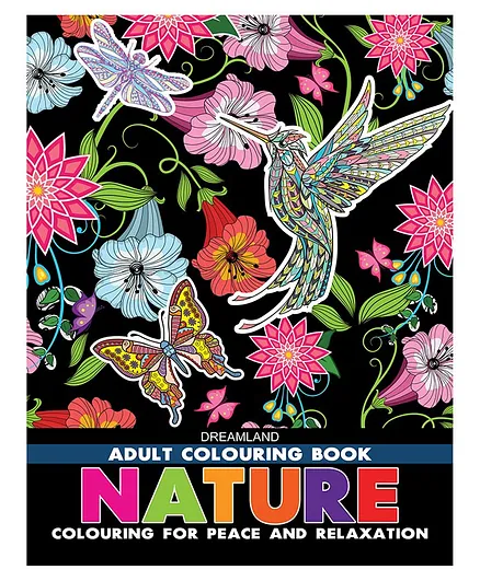 Download Dreamland Publications Nature Colouring Book For Adults English Online In India Buy At Best Price From Firstcry Com 8532099