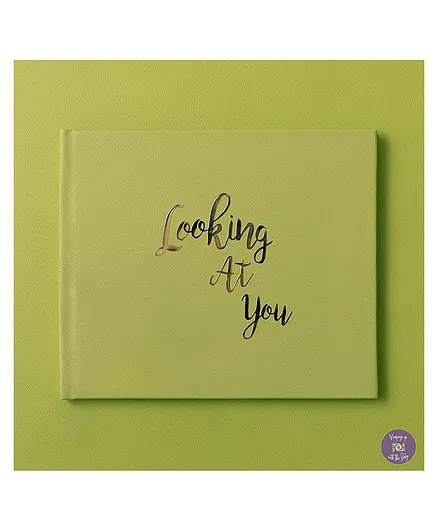 KUWTB Looking At You Photo Book Celery Green - English