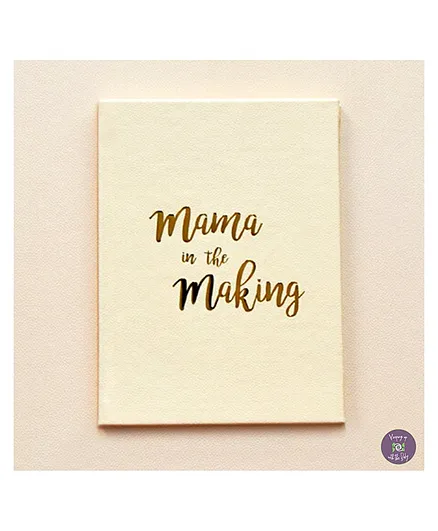 KUWTB Mama In The Making Pregnancy Journal - English